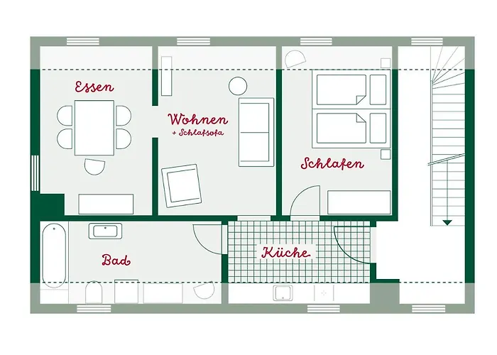 Appartamento Waelder: Quartier St.blasien *